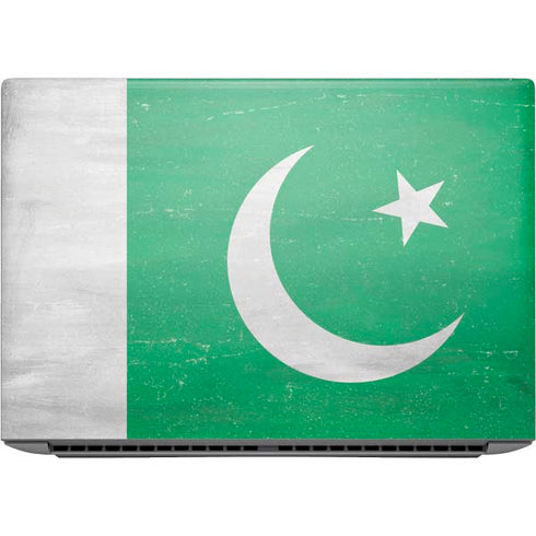 Pakistan Flag Distressed HP ZBook Fury 16 G10 Skin